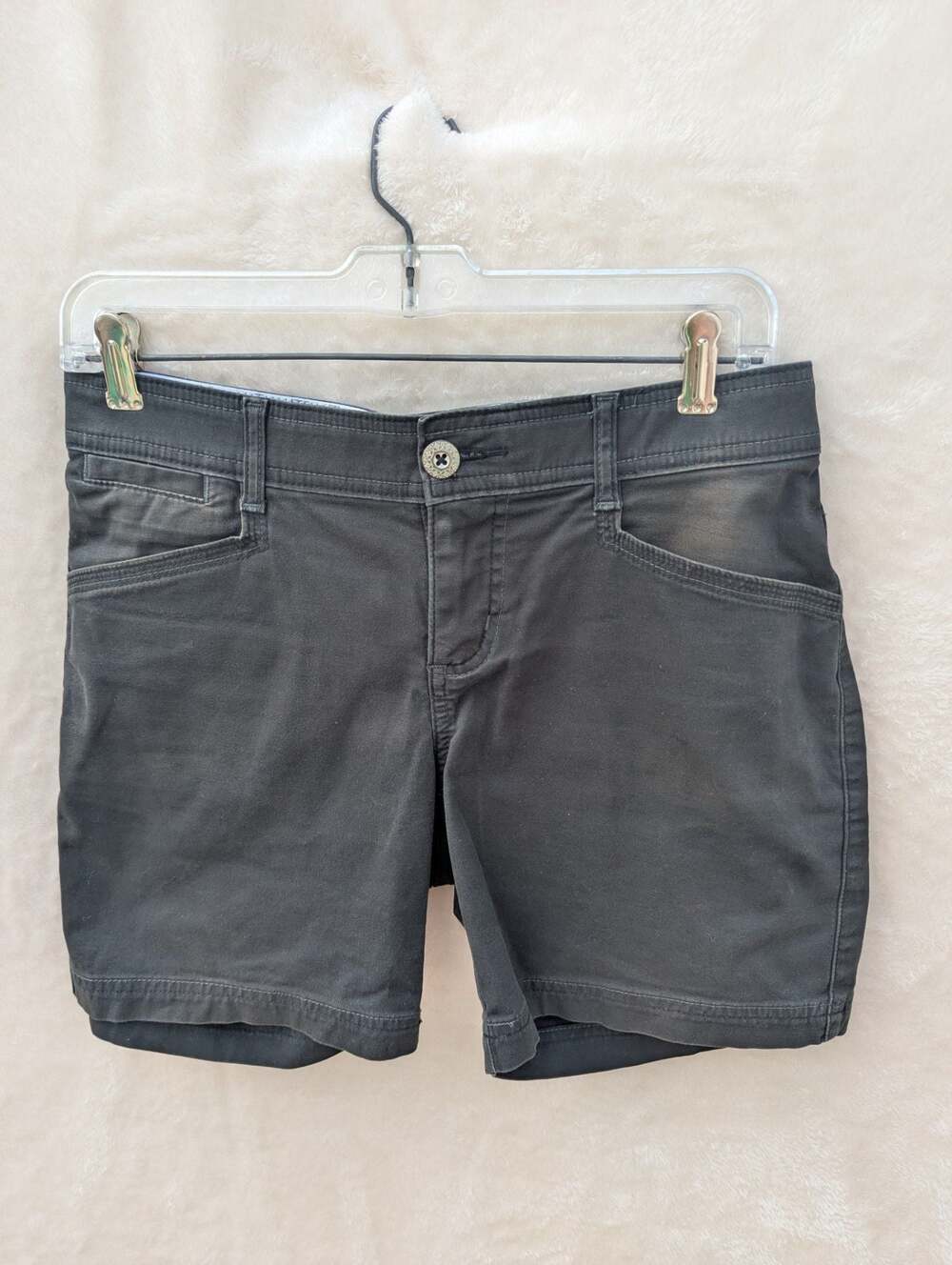 Lee Sinfully Soft Stretch Cotton Chino Shorts with Patterned Waistband